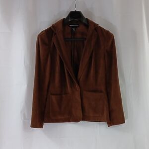 Norton Mcnaughton Blazer Women's Size 8 Brown *